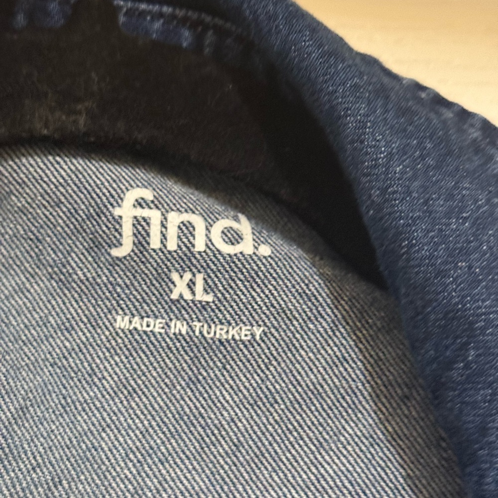 Dark Blue Denim Longline Jacket - Picture 2 of 6